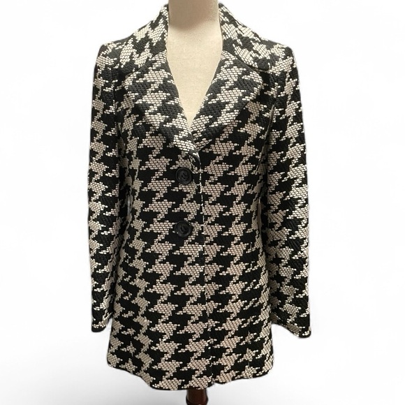 Talbots Jackets & Blazers - Italian Woven Wool Blend Black & Ivory Jacket HP BEST IN JACKETS & COATS